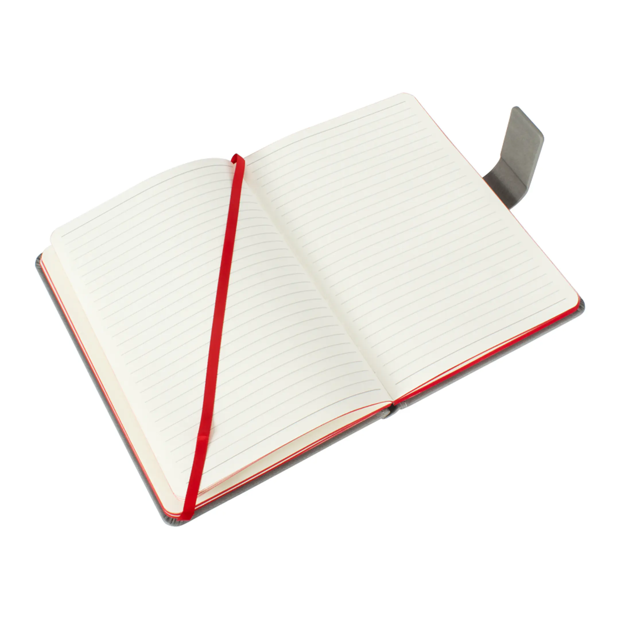 Cuaderno Gris cierre imantado (12 Unidades). 5