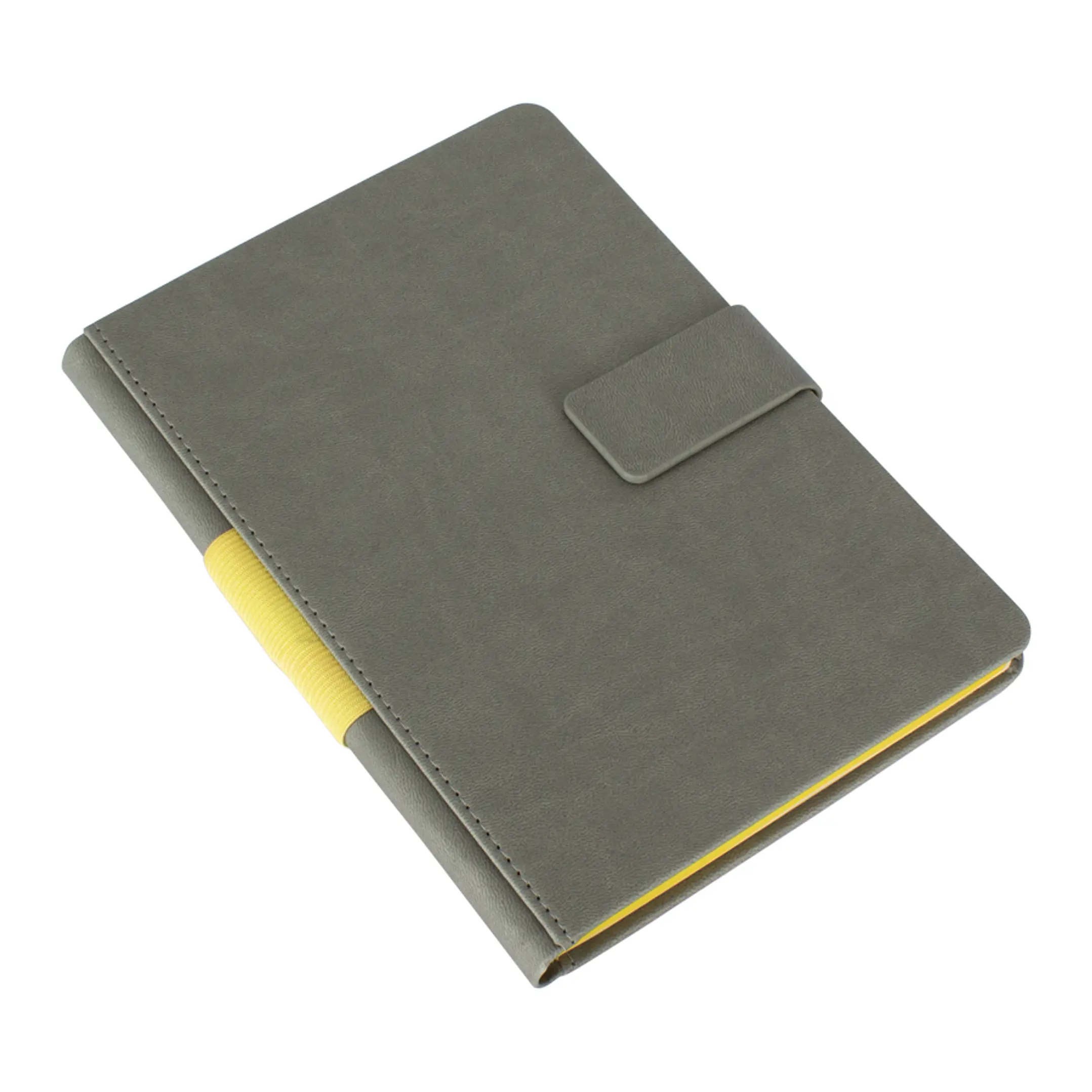 Cuaderno Gris cierre imantado (12 Unidades). 8