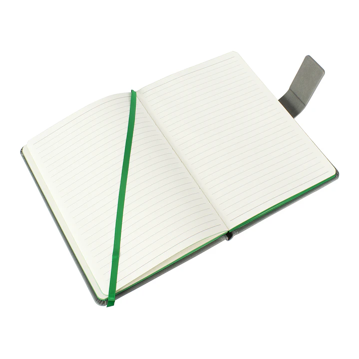 Cuaderno Gris cierre imantado (12 Unidades). 11