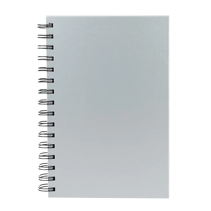 Cuaderno matemáticas tapa dura plateada (12 Unidades). 1