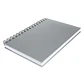 Cuaderno matemáticas tapa dura plateada (12 Unidades). - Miniatura 3