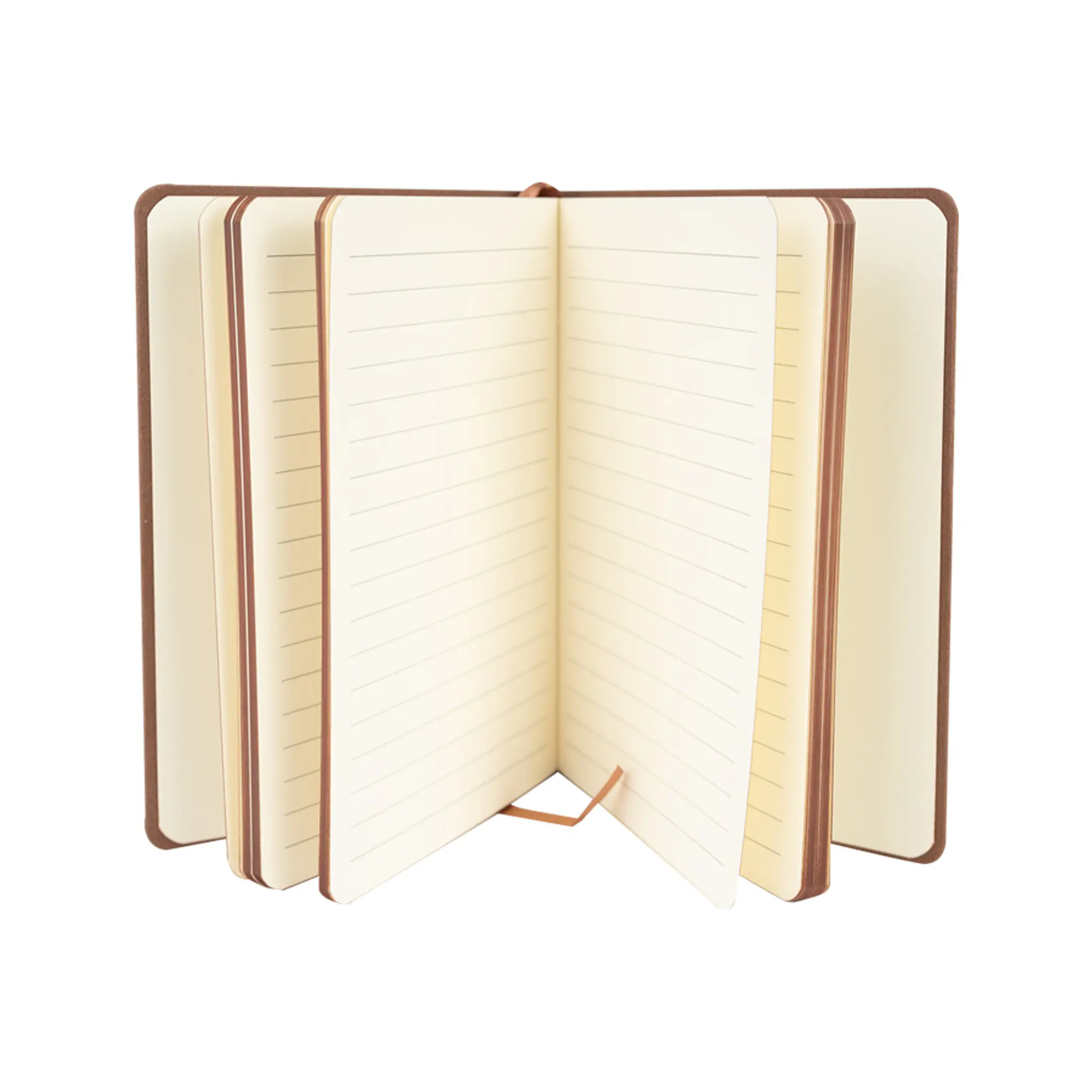 Libreta encobrizada de PU eco-cuero (12 Unidades). 3