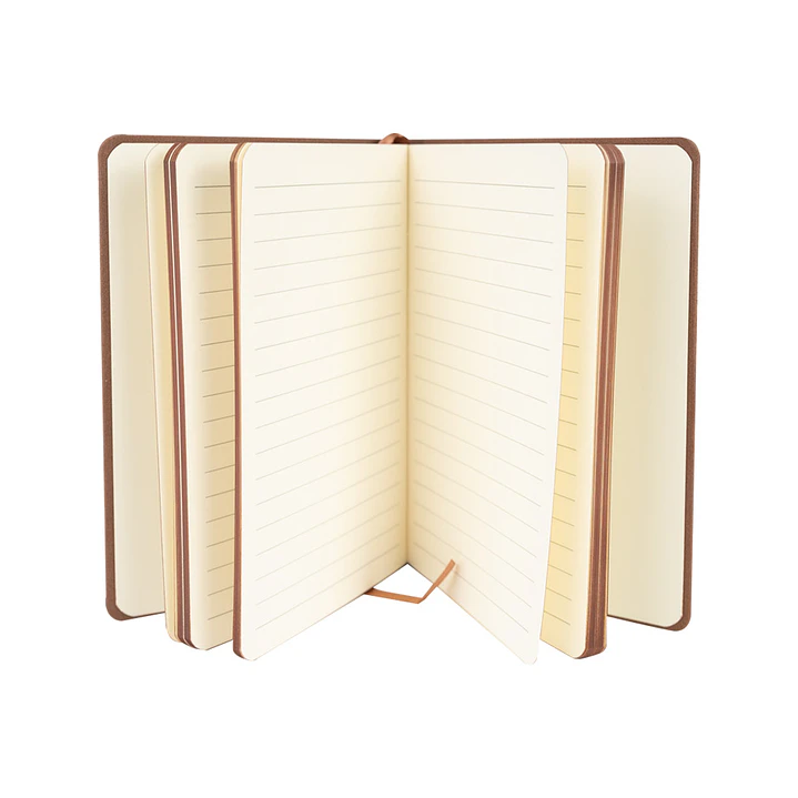 Libreta encobrizada de PU eco-cuero (12 Unidades). 3