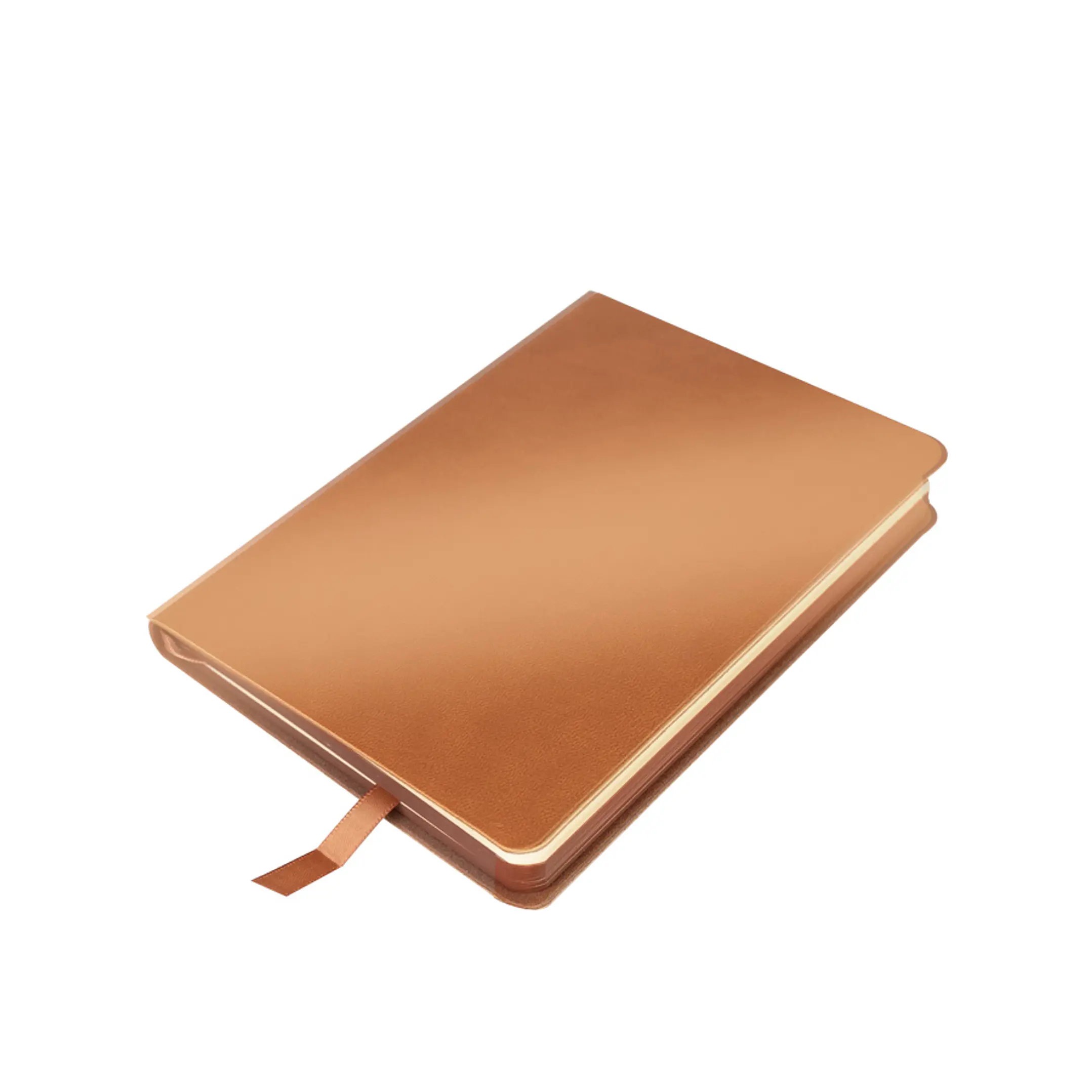 Libreta encobrizada de PU eco-cuero (12 Unidades). 2