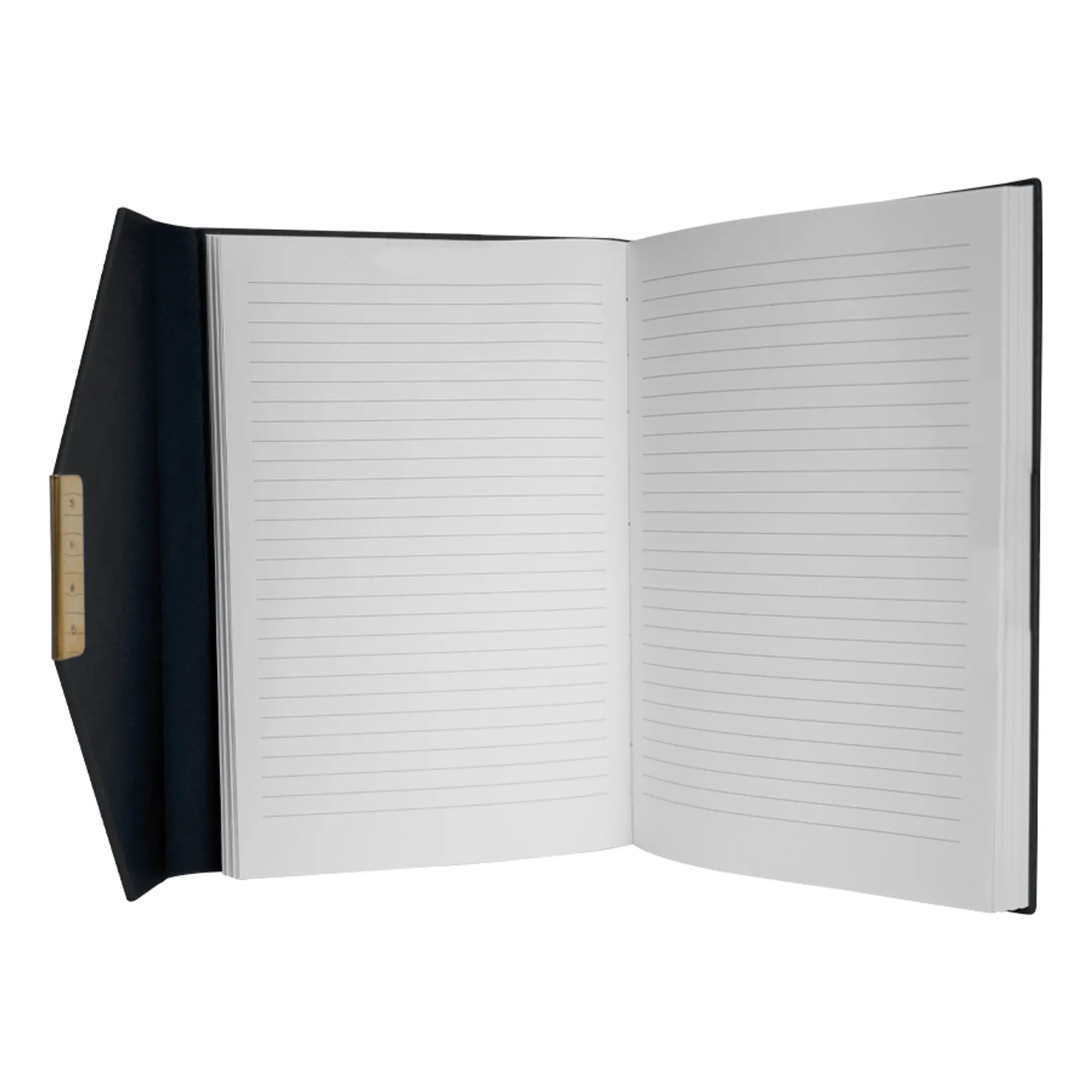 Cuaderno de PU-eco-cuero con cierre imantado (12 Unidades). 12
