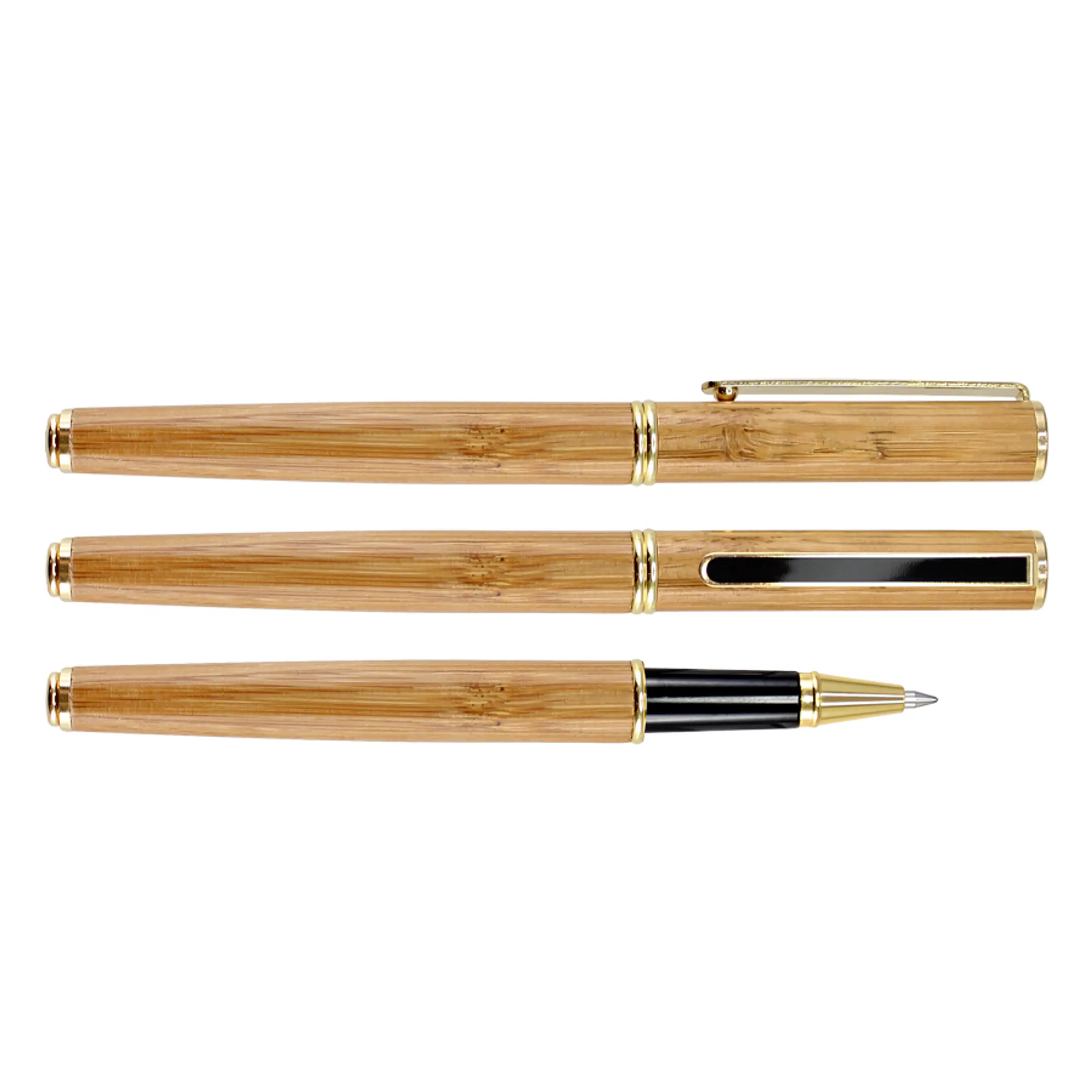 Deluxe Roller Pen Bamboo (Pack de 12 Lápices). 3