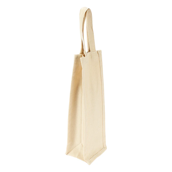 Bolsa Botella de Vino 100% Algodón Canvas (50 Unidades). 2