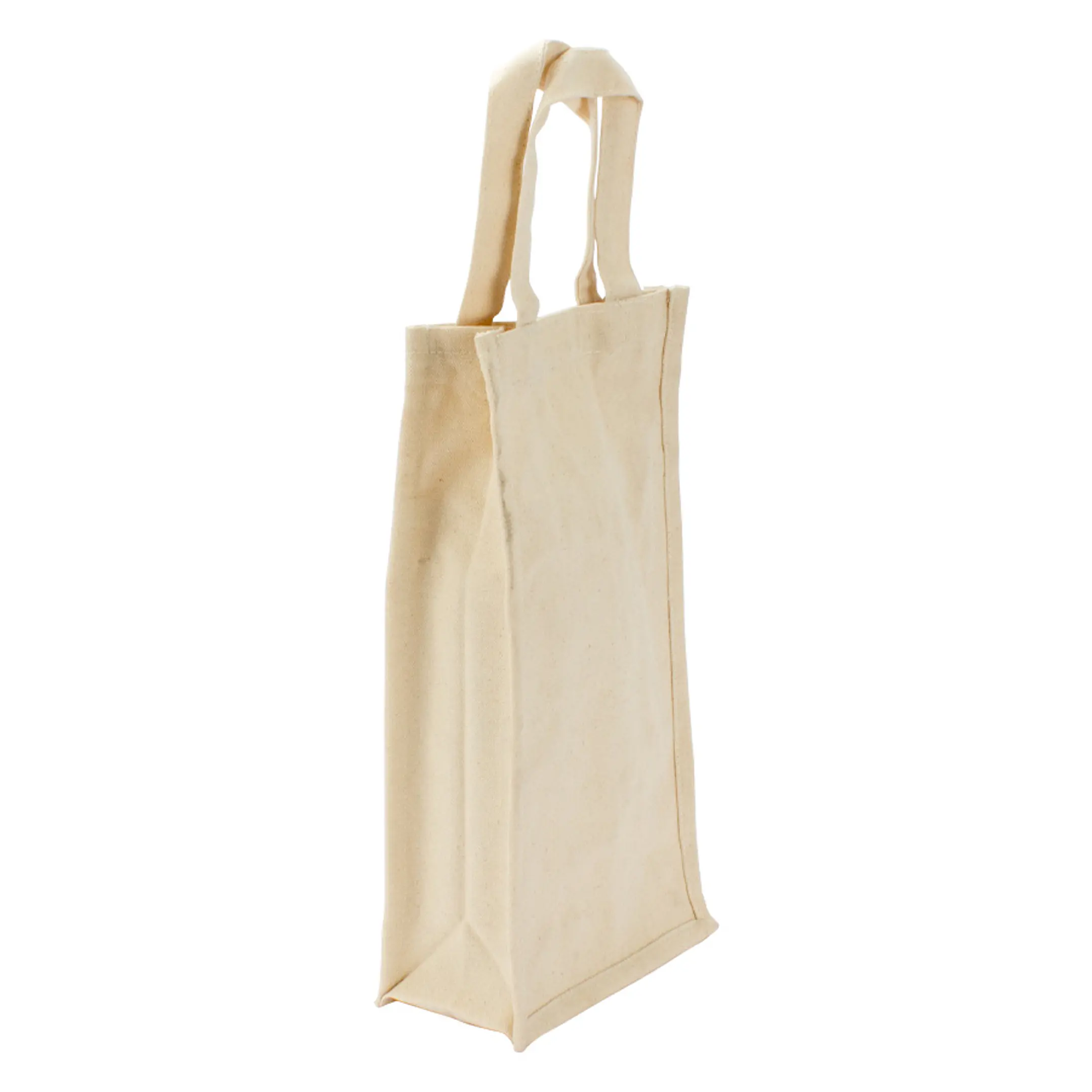 Bolsa 2 Botellas de Vino 100% Algodón Canvas (25 Unidades). 2