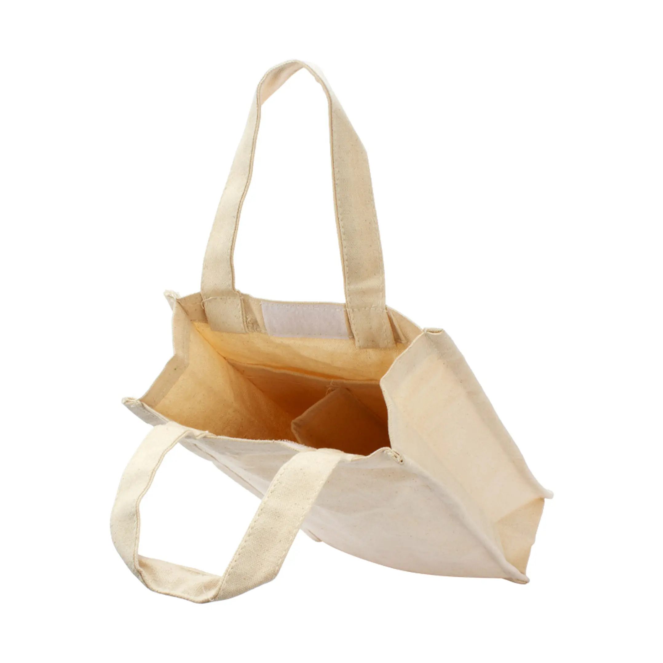Bolsa 2 Botellas de Vino 100% Algodón Canvas (25 Unidades). 3