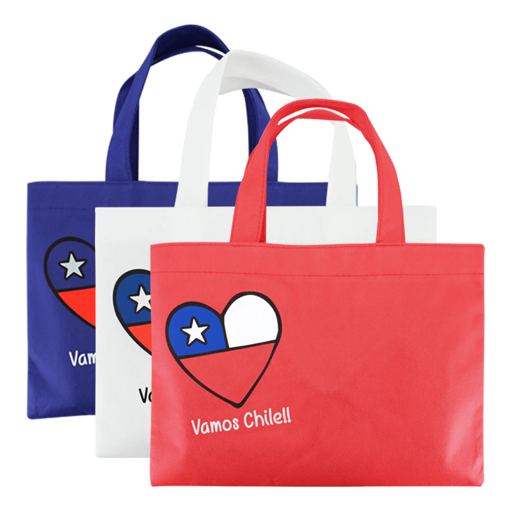 Bolsa TNT Vamos Chile (Pack 100 Unidades). 4