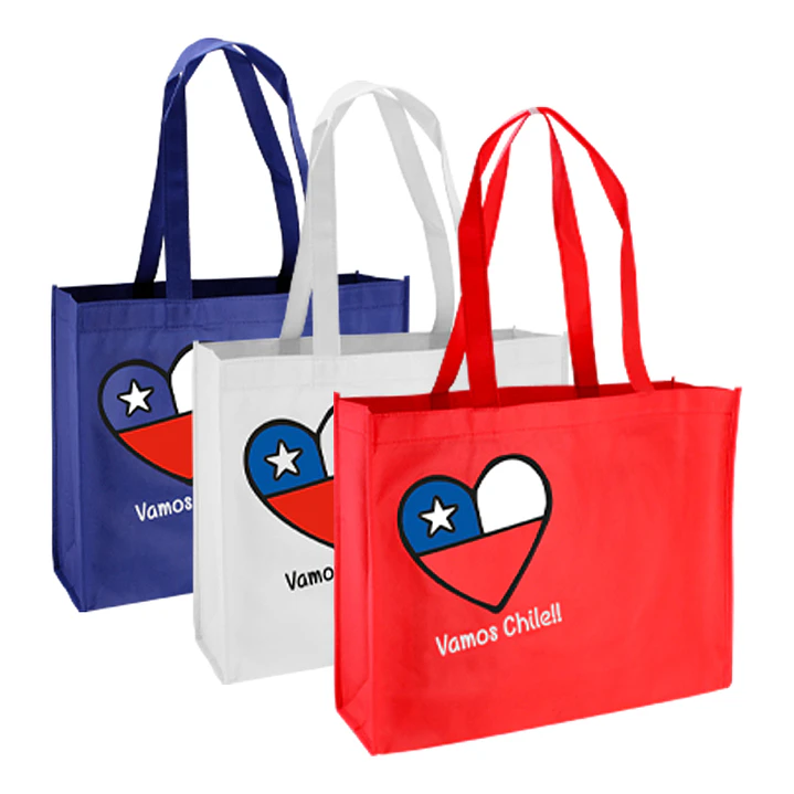 Bolsa TNT Vamos Chile (Pack 100 Unidades). 4