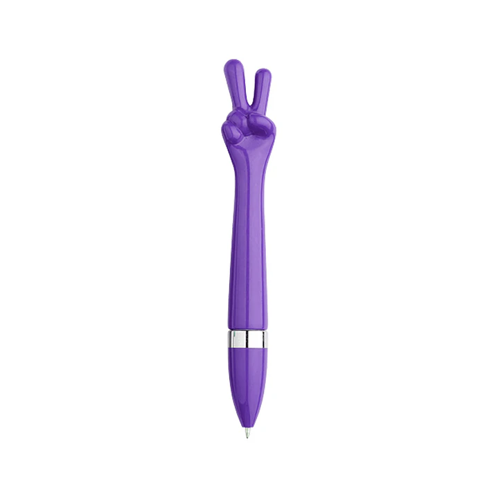 Bolígrafo Plástico Paz y Amor (Pack de 100 Lápices). 10
