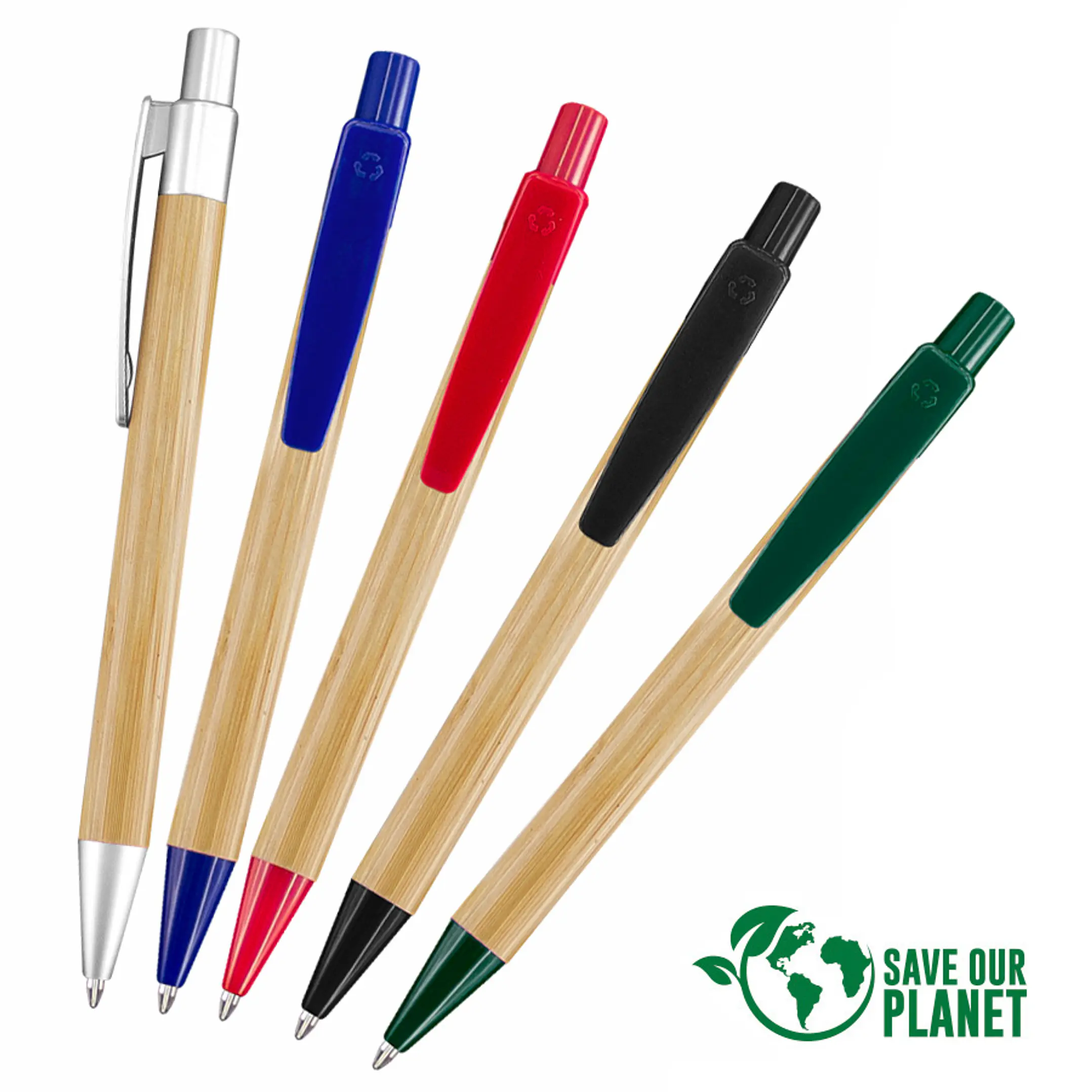 Bolígrafo Bamboo Sustenta (Pack de 100 Lápices). 1