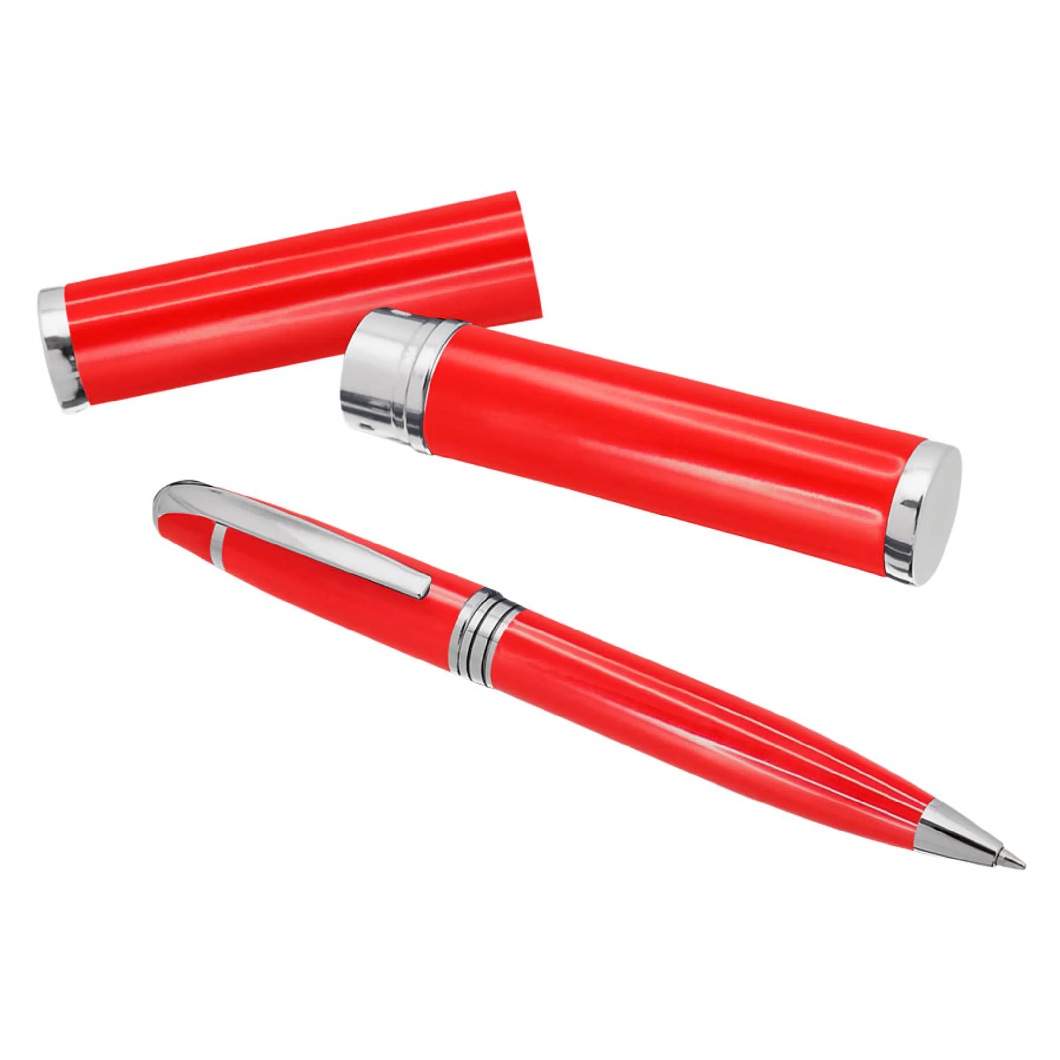 Bolígrafo Metálico Enix (Pack de 10 Lápices). 2