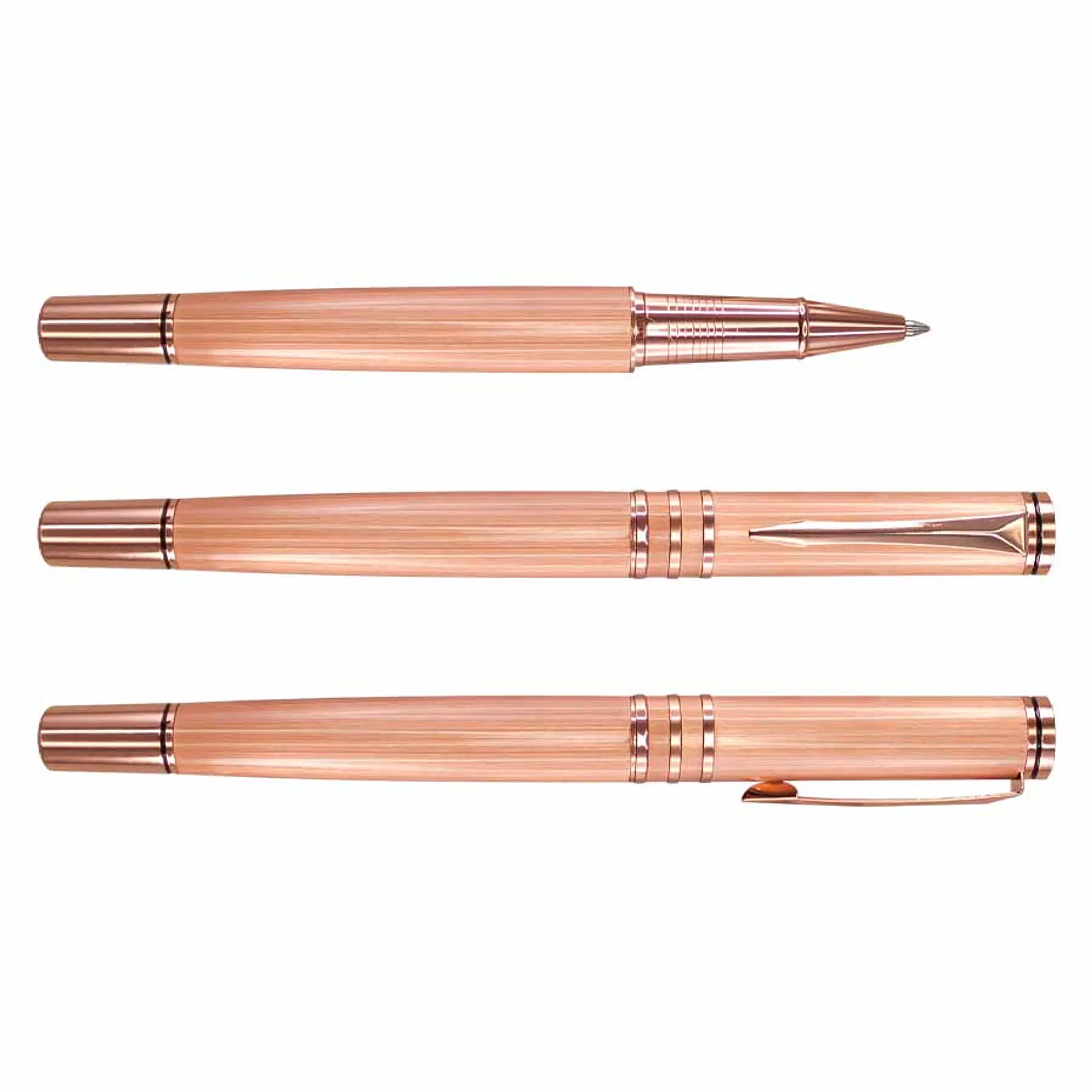 Roller Pen Metálico Encobrizado (Pack de 10 Lápices). 2