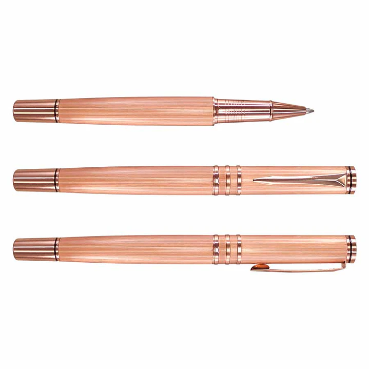 Roller Pen Metálico Encobrizado (Pack de 10 Lápices). 2
