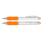 Bolígrafo Plástico Qasar Silver (Pack de 100 Lápices) - Miniatura 4