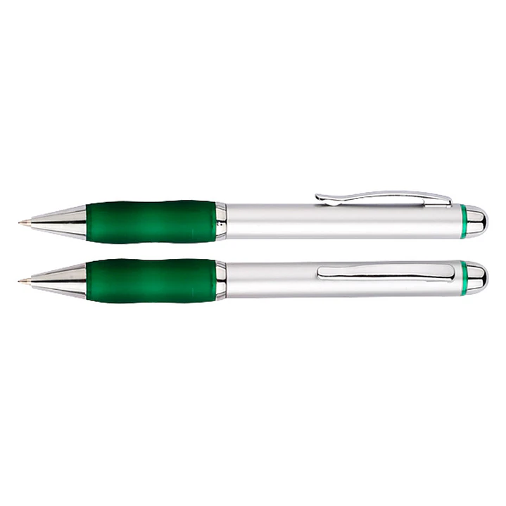 Bolígrafo Plástico Qasar Silver (Pack de 100 Lápices) 6