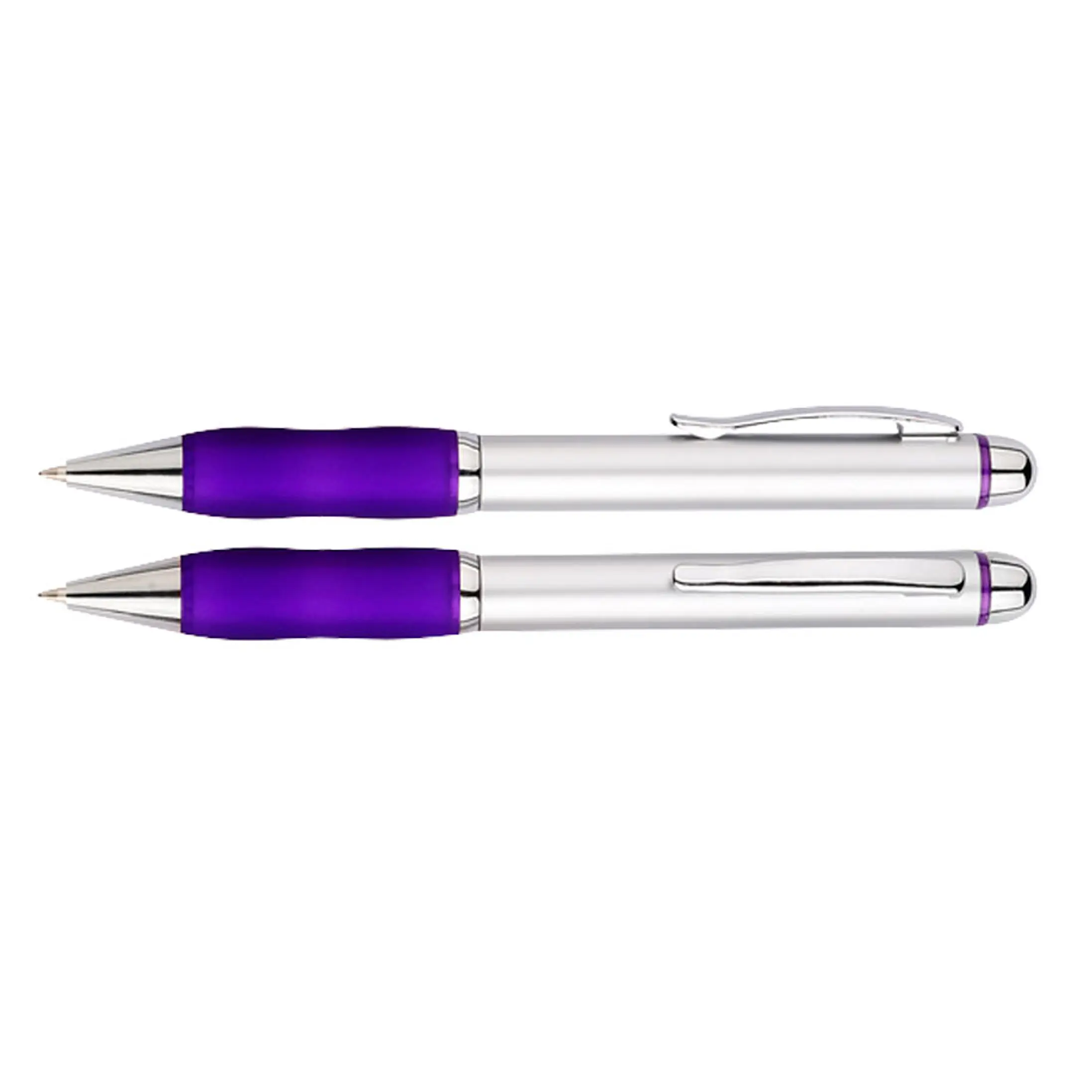 Bolígrafo Plástico Qasar Silver (Pack de 100 Lápices) 8
