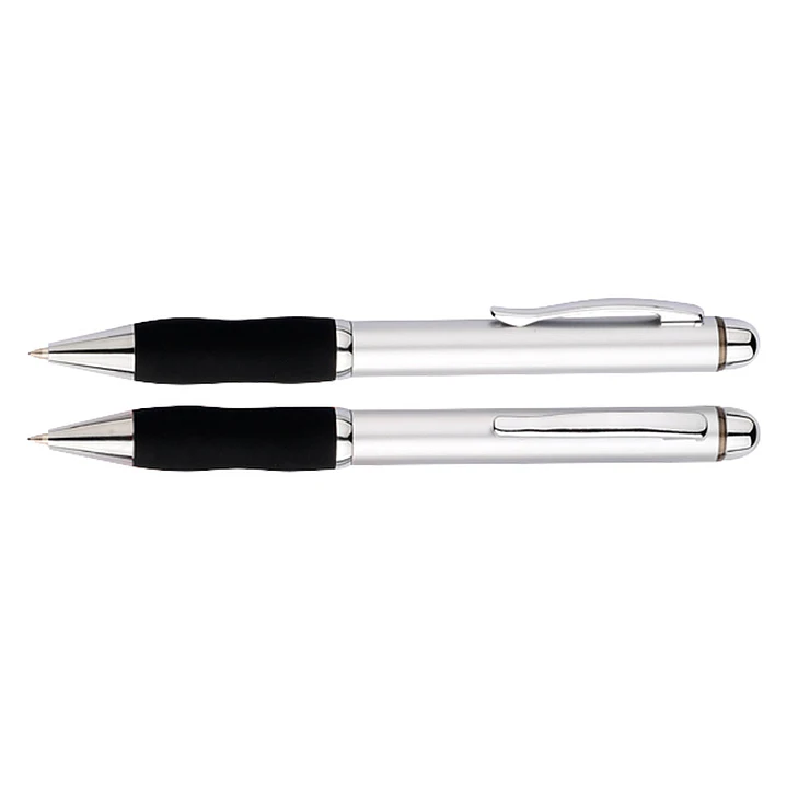 Bolígrafo Plástico Qasar Silver (Pack de 100 Lápices) 7