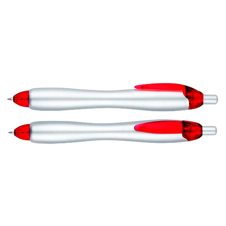 Bolígrafo Plástico Gordito Silver (Pack de 100 Lápices). 4