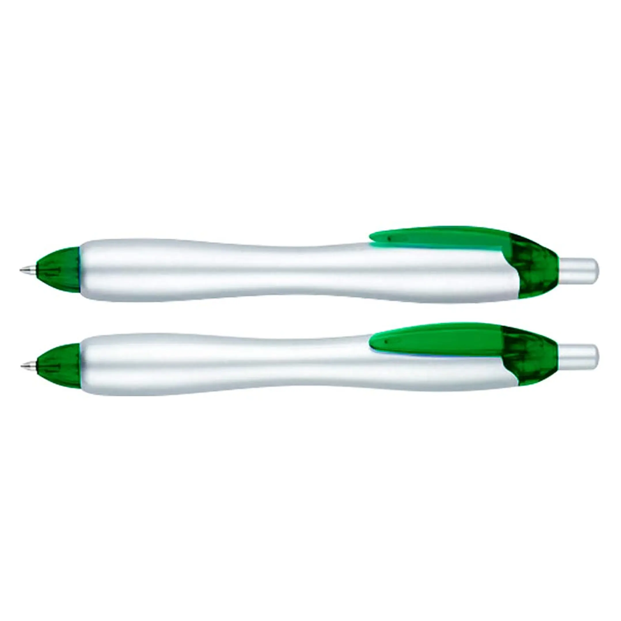 Bolígrafo Plástico Gordito Silver (Pack de 100 Lápices). 6
