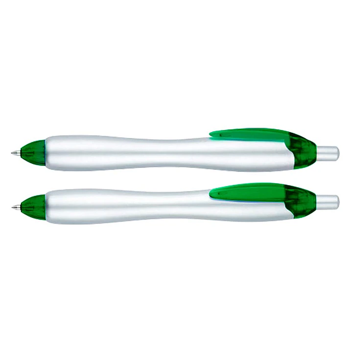 Bolígrafo Plástico Gordito Silver (Pack de 100 Lápices). 6