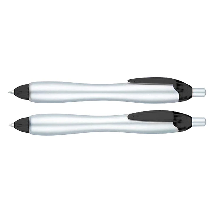 Bolígrafo Plástico Gordito Silver (Pack de 100 Lápices). 7