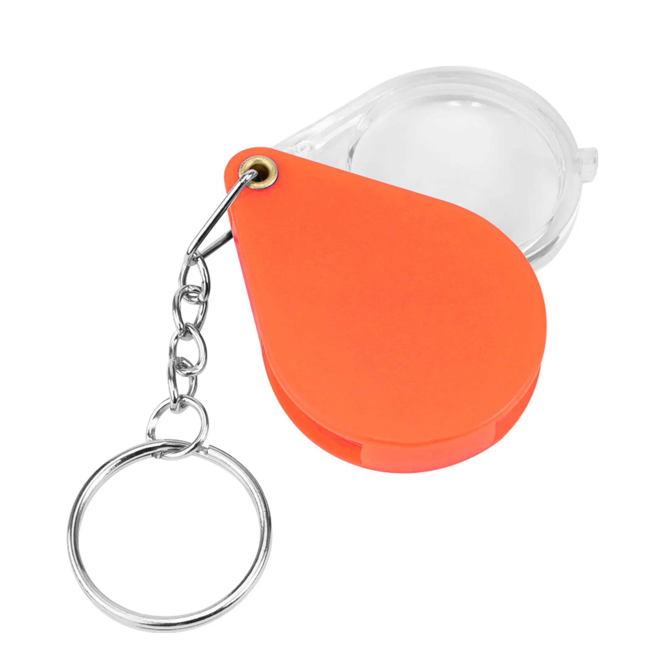 Llavero plástico con Lupa (Pack 50 Llaveros). 8