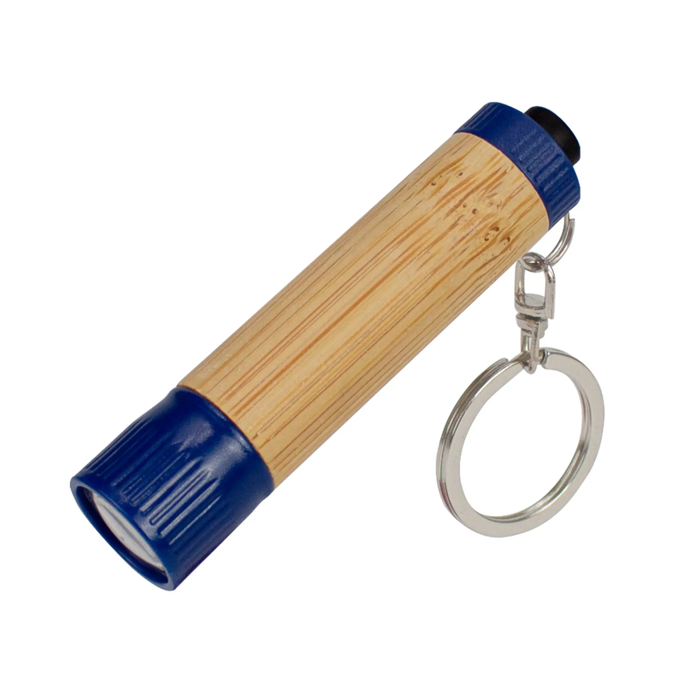 Llavero-Linterna LED cuerpo Bamboo (Pack 25 Llaveros). 2