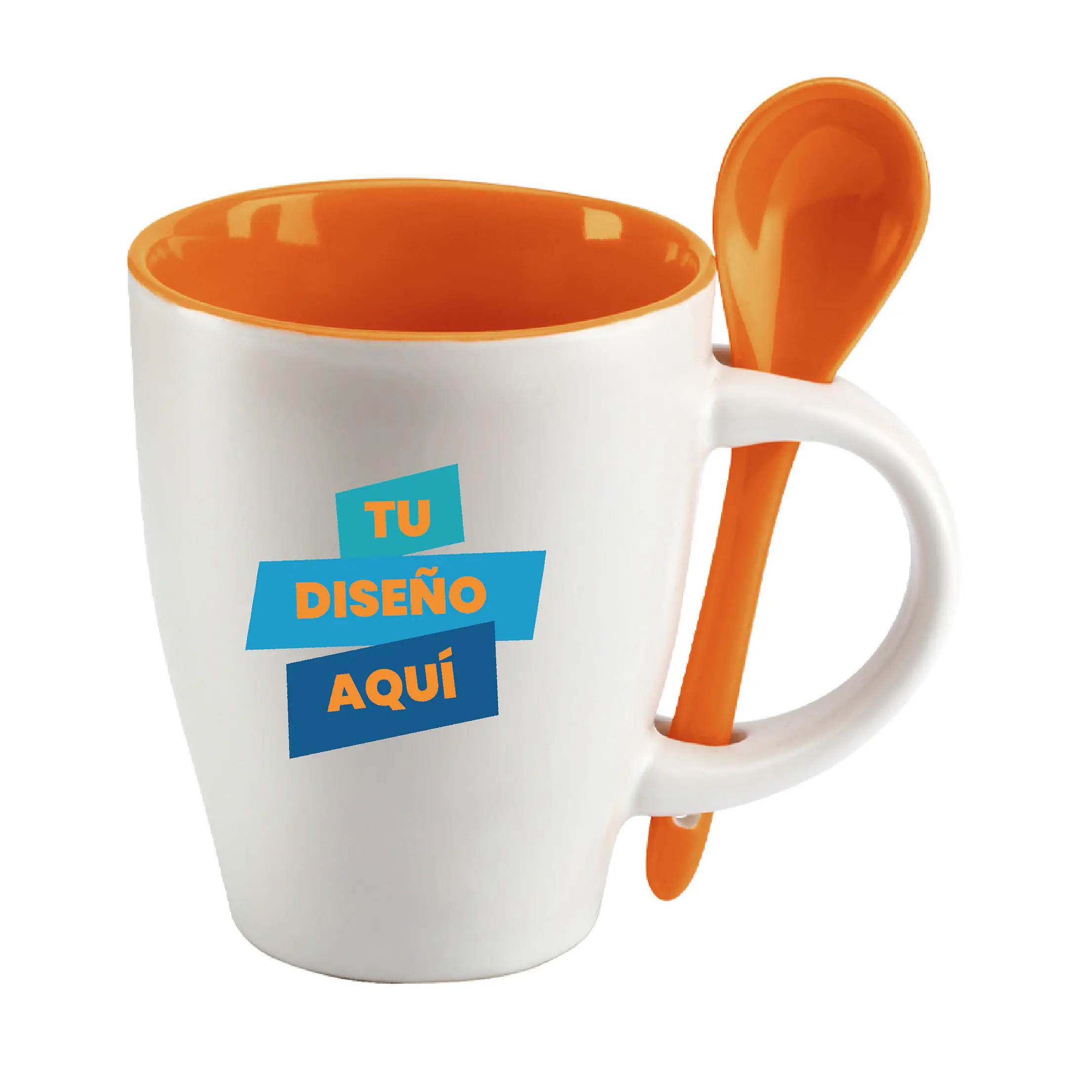 Tazón con Cuchara 320cc (Pack 30 Tazones). 4