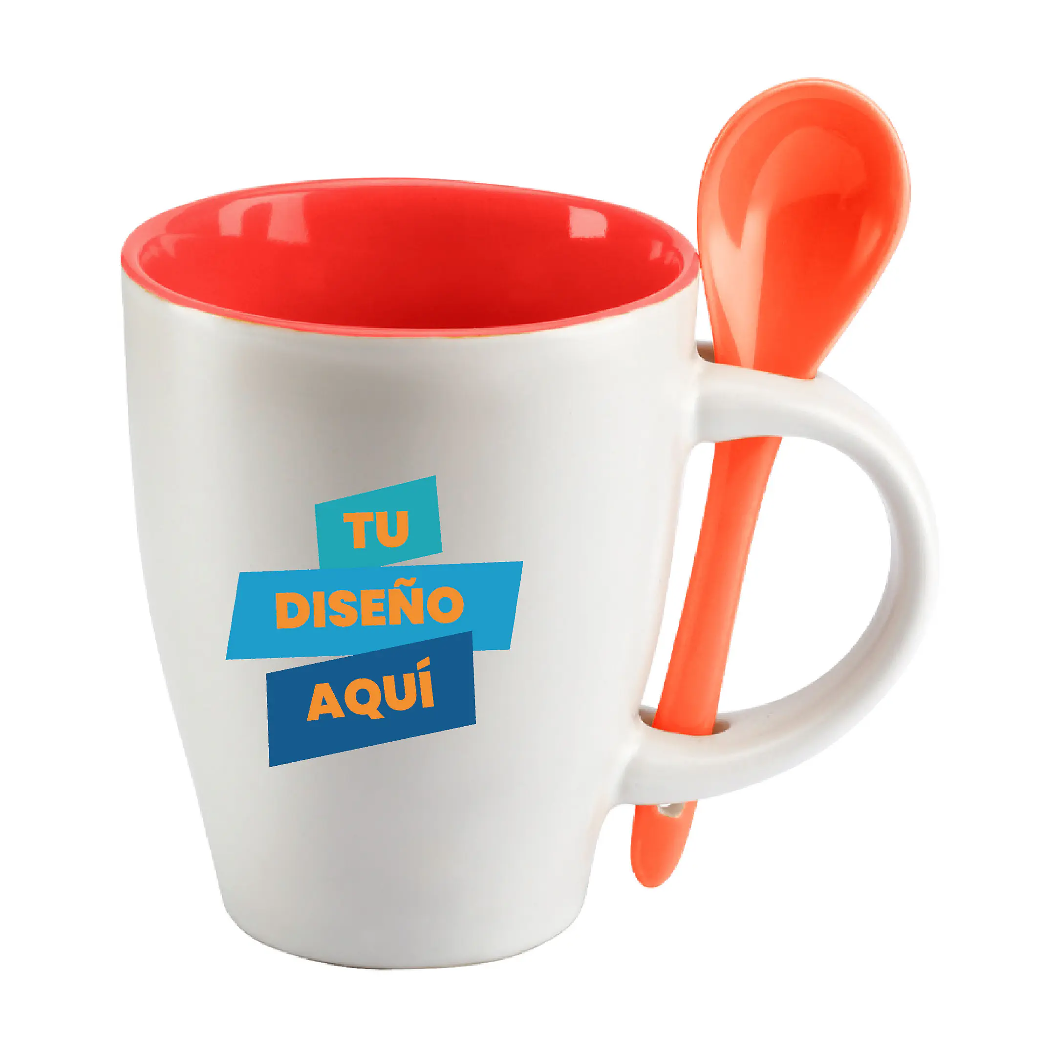 Tazón con Cuchara 320cc (Pack 30 Tazones). 3