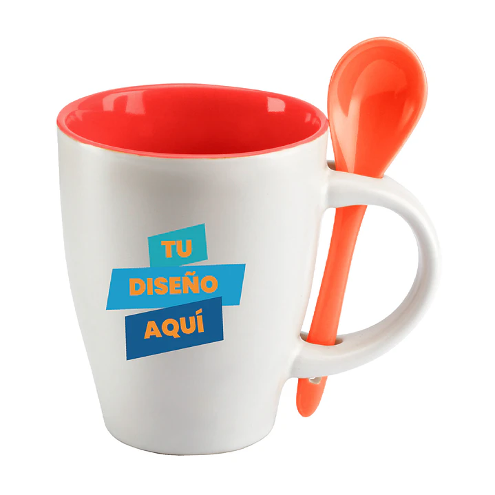 Tazón con Cuchara 320cc (Pack 30 Tazones). 3