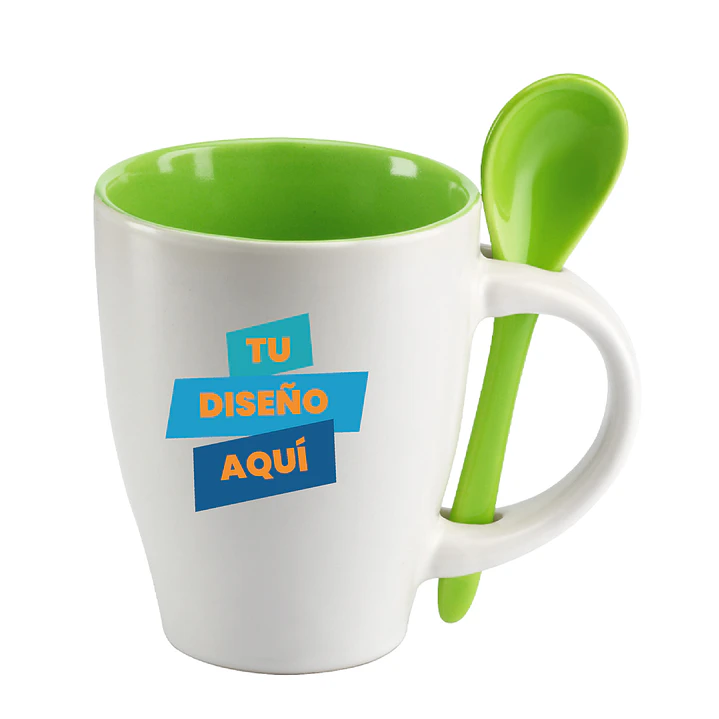 Tazón con Cuchara 320cc (Pack 30 Tazones). 5
