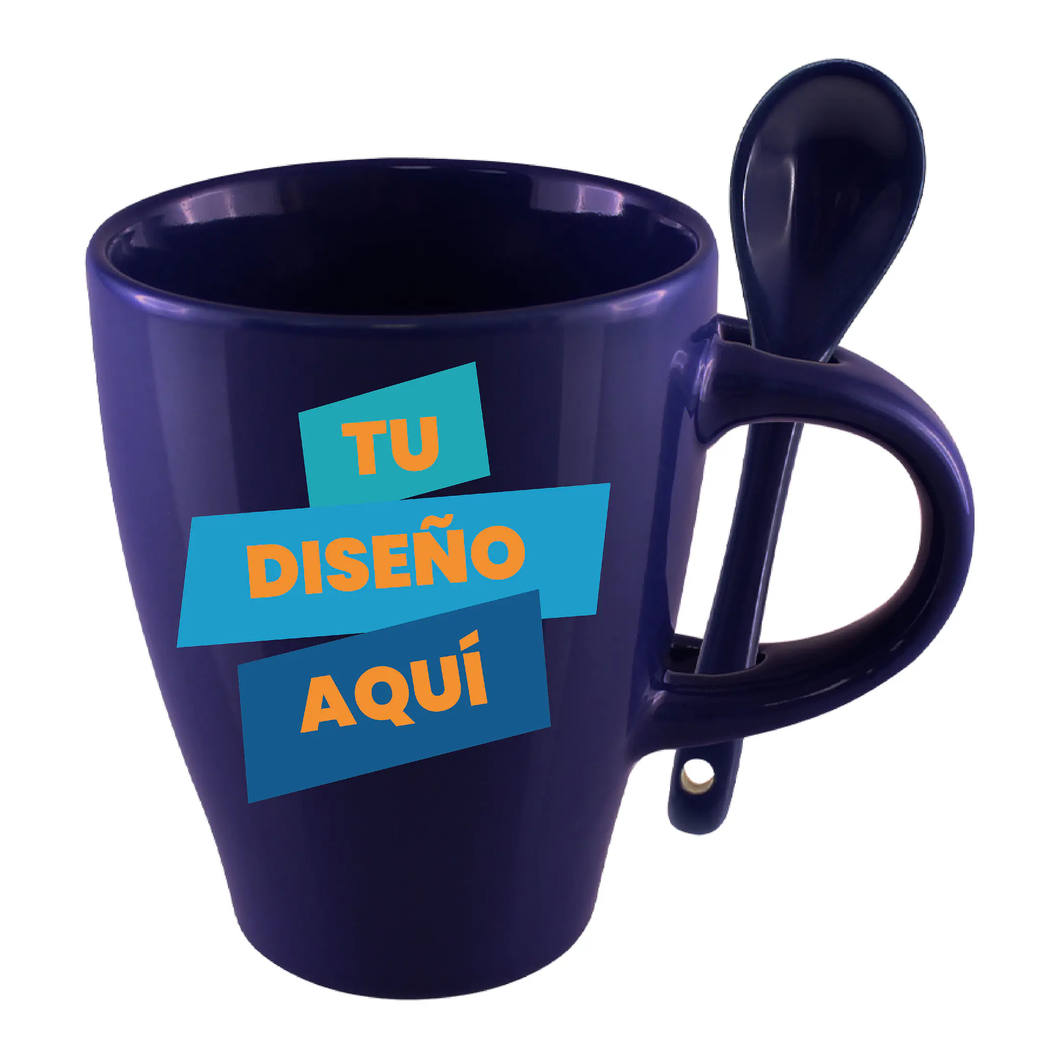 Tazón con Cuchara 320cc (Pack 30 Tazones). 2