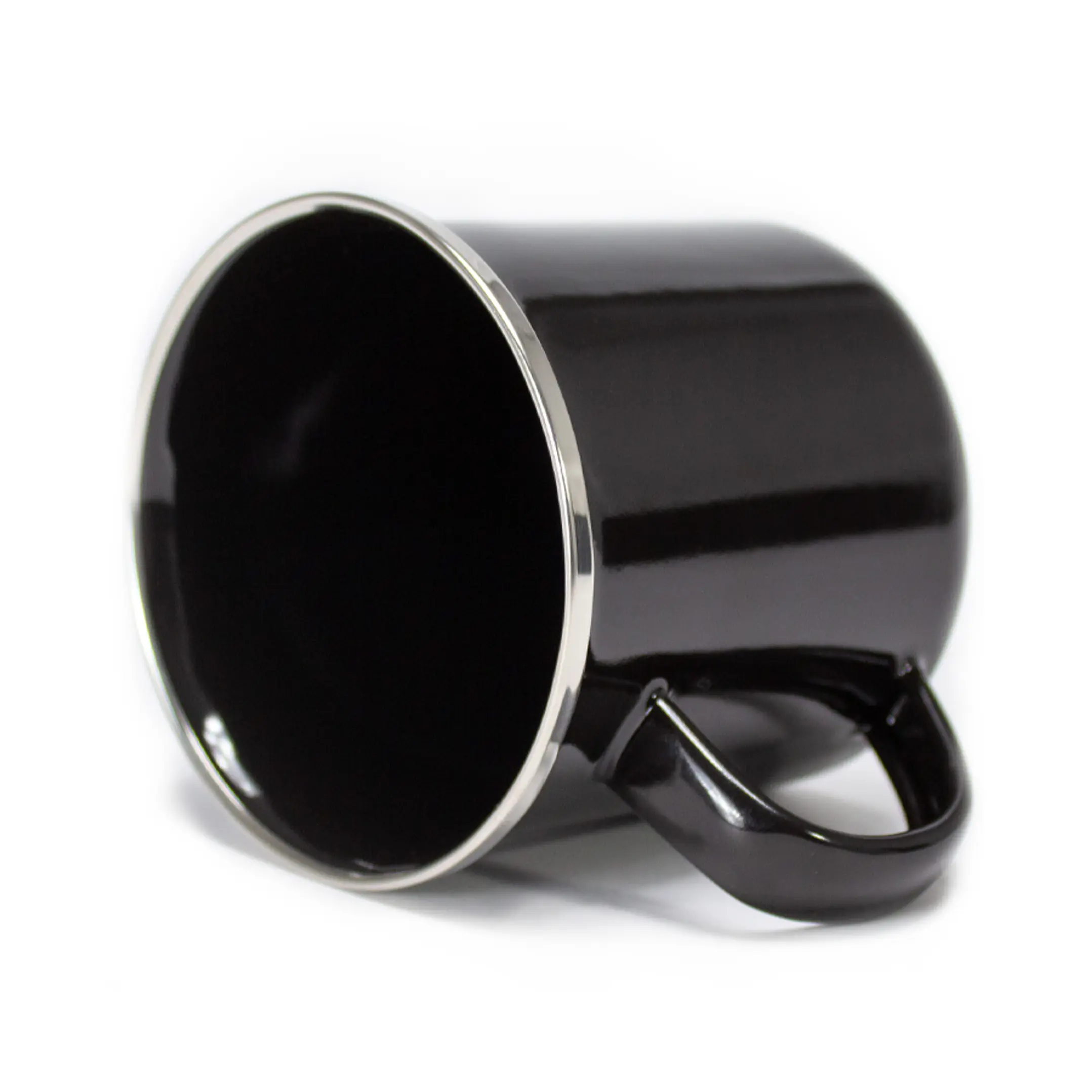 Tazón Enlozado Negro 350ml (Pack 15 Tazones). 3
