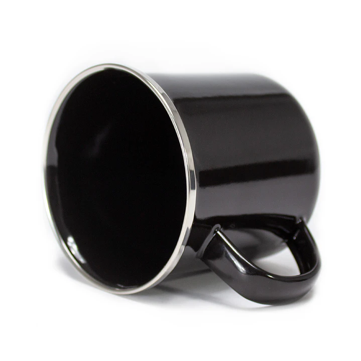 Tazón Enlozado Negro 350ml (Pack 15 Tazones). 3