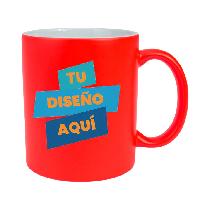 Tazón Cerámico Fluorescente Sublimación (Pack 30 Tazones). 2