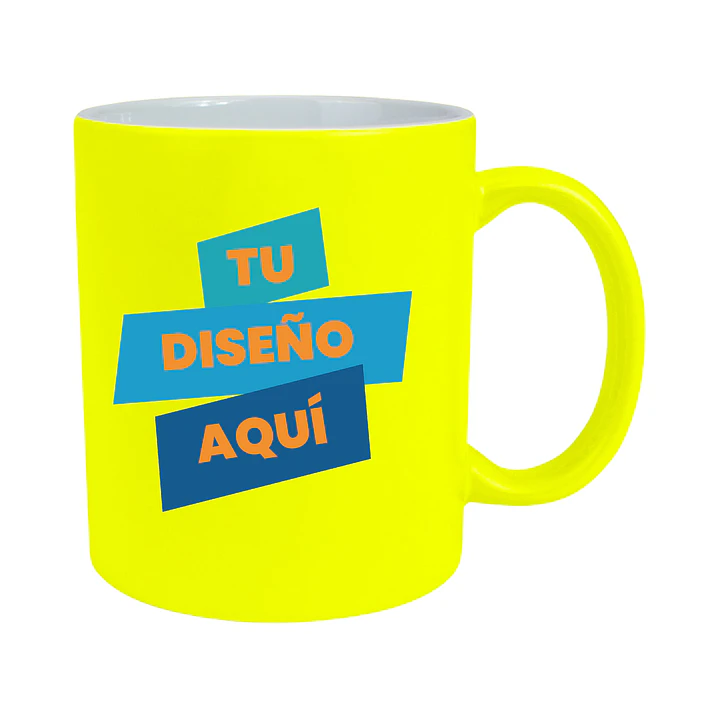 Tazón Cerámico Fluorescente Sublimación (Pack 30 Tazones). 4