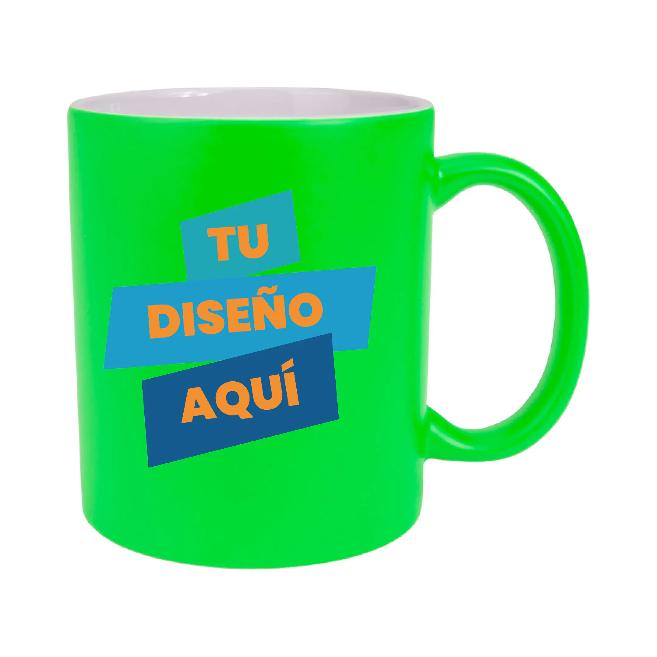 Tazón Cerámico Fluorescente Sublimación (Pack 30 Tazones). 5