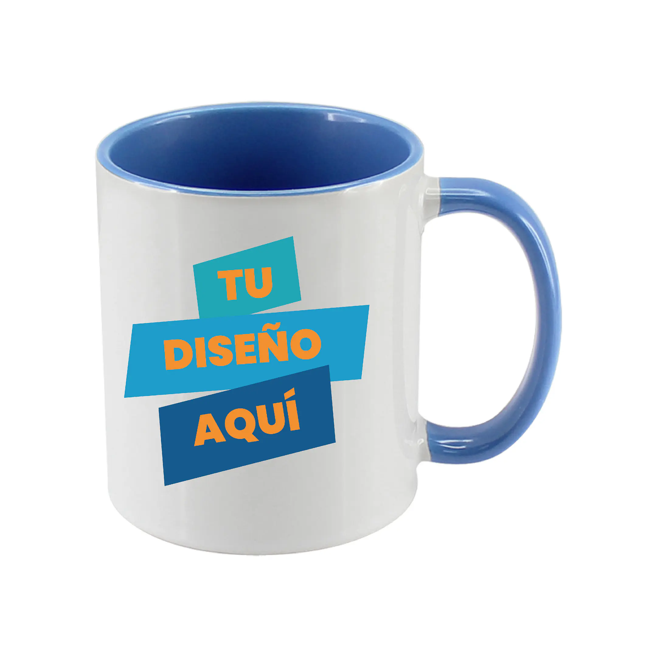Tazón Cerámico Bicolor para Sublimación (Pack 30 Tazones). 1