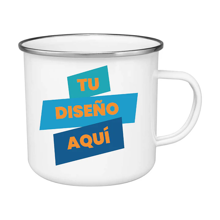 Tazón Enlozado Sublimación 700cc (Pack 15 Tazones). 1