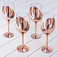 Set de 4 Copas de Vino Encobrizadas - Miniatura 4