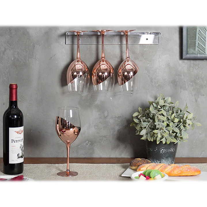 Set de 4 Copas de Vino Encobrizadas 8