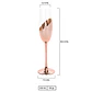 Set de 4 Copas Champagne Encobrizadas - Miniatura 3