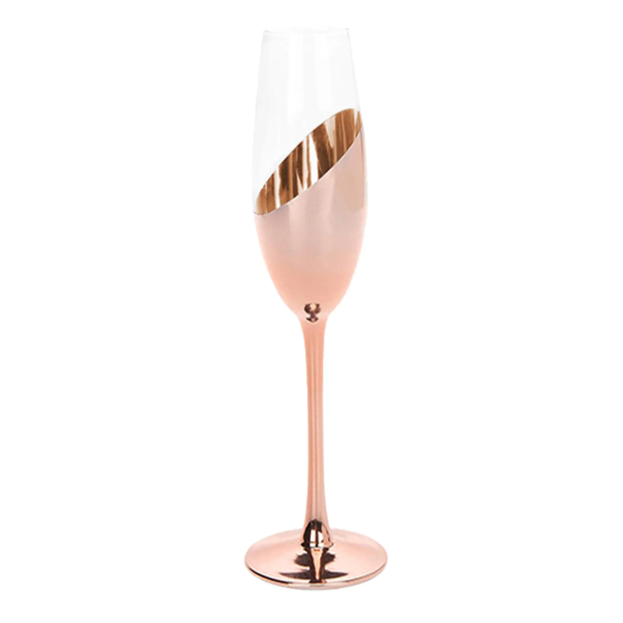 Set de 2 Copas Champagne Encobrizadas 3