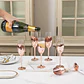 Set de 2 Copas Champagne Encobrizadas - Miniatura 7