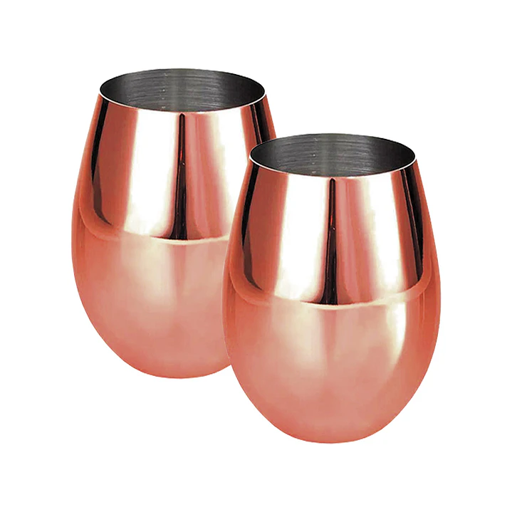 Set de Vasos Encobrizados 1
