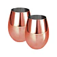 Set de Vasos Encobrizados - Miniatura 1