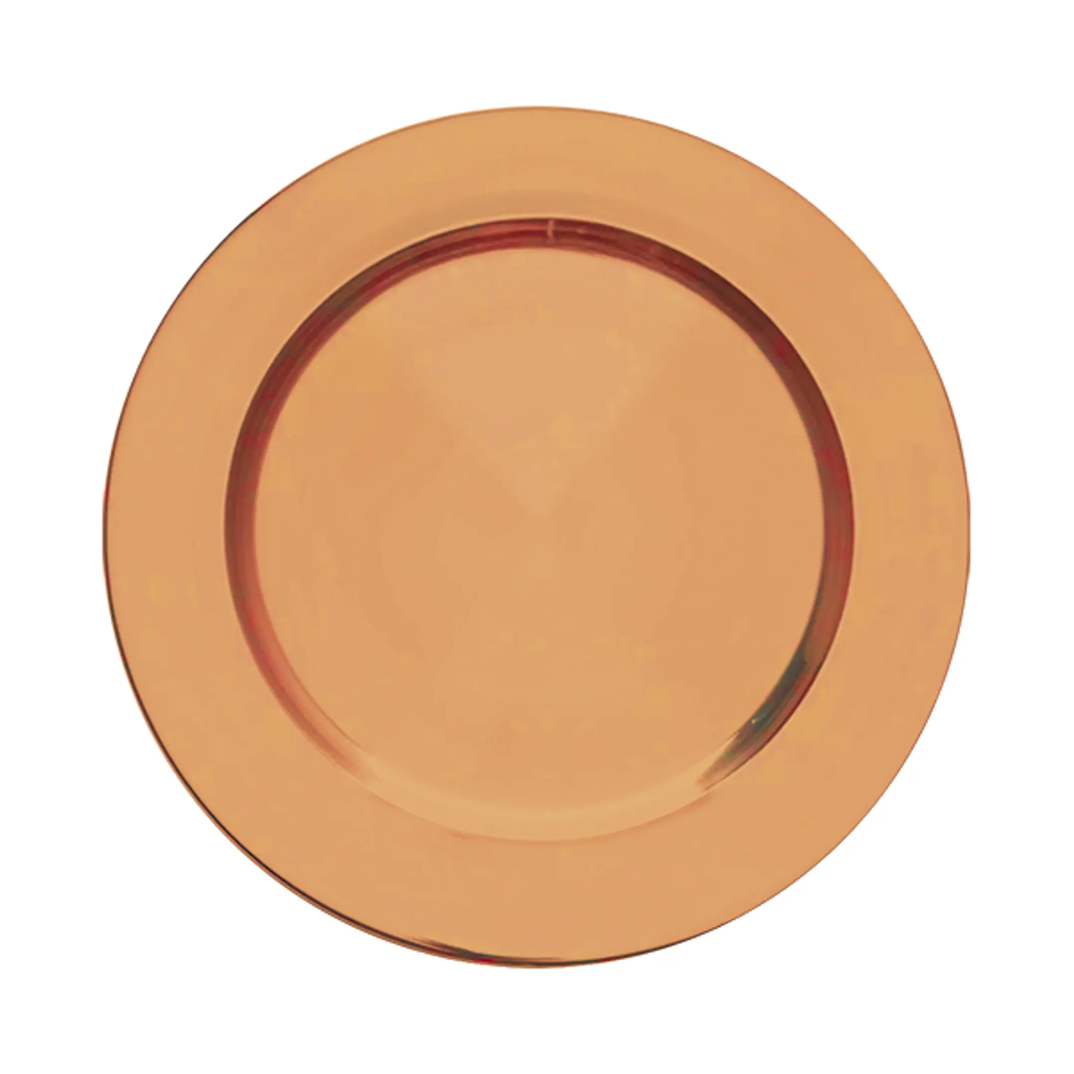 Set De 2 Posavasos Encobrizados Lisos (6 Set de posavasos) 1